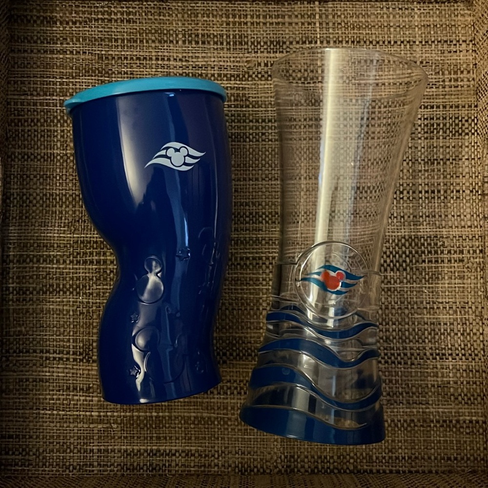 DCL Disney Cruise Line Souvenir Cups